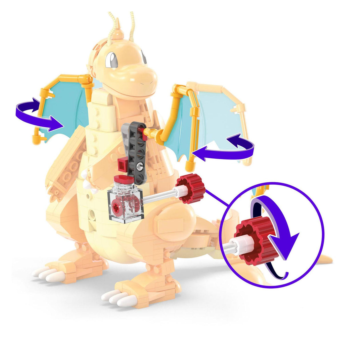 Mattel Mega Conrux Bouwset Dragonite