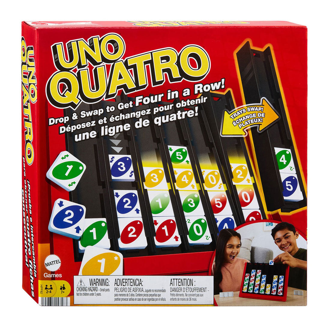 Mattel Uno Quatro Bord Spill