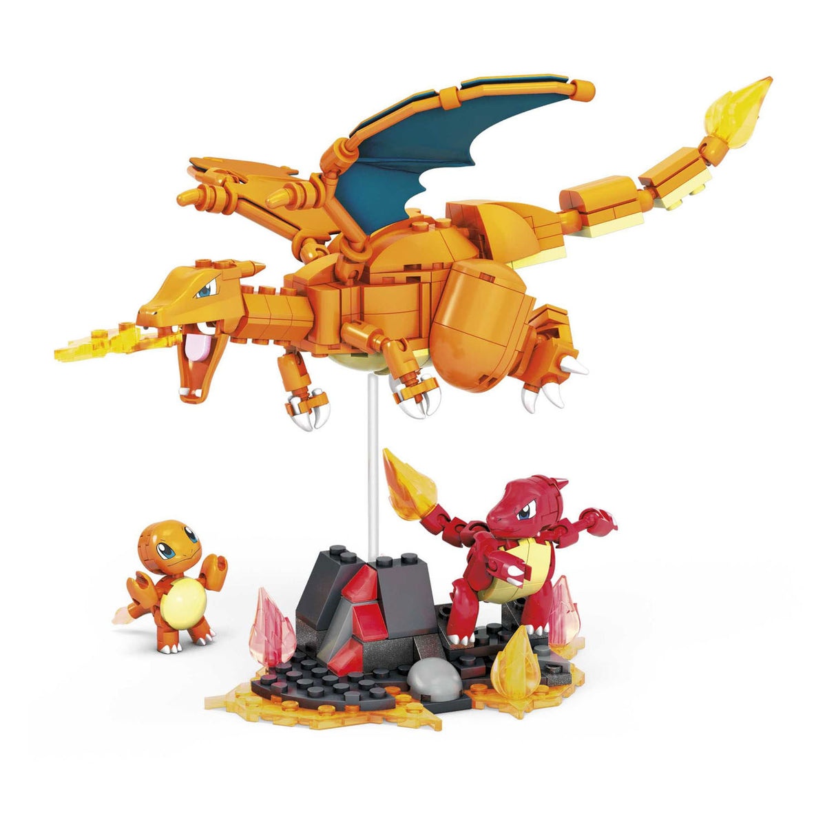 Mattel Mega Construux Bouwset Charmander Evolution