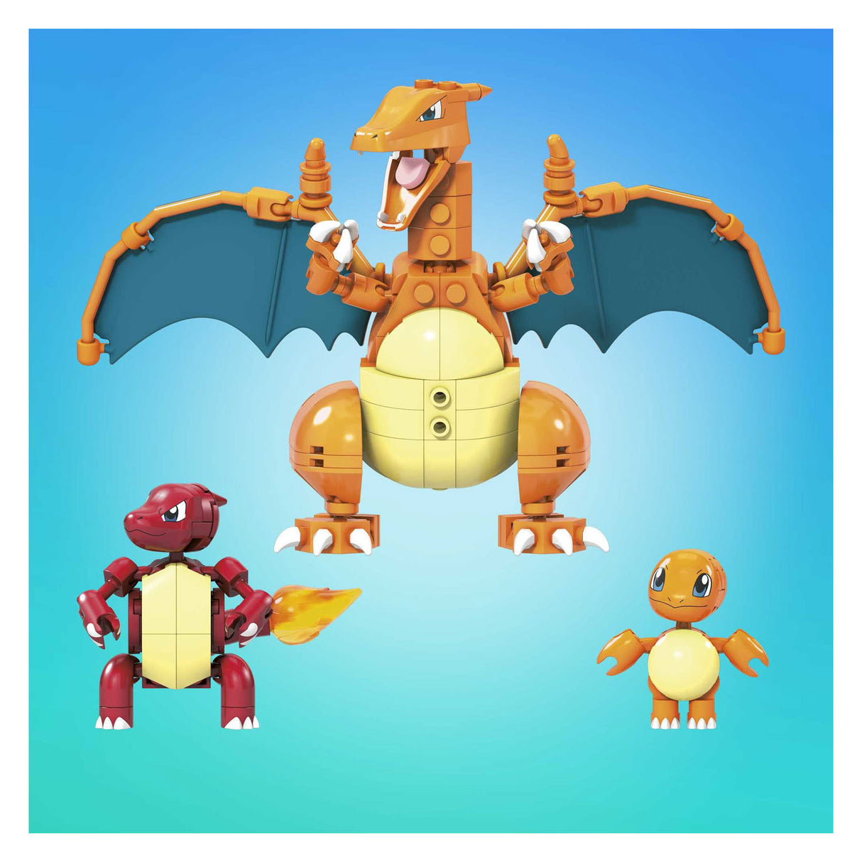 Mattel Mega Construux Bouwset Charmander Evolution