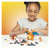 Mattel pokemon mega charmander evolution set
