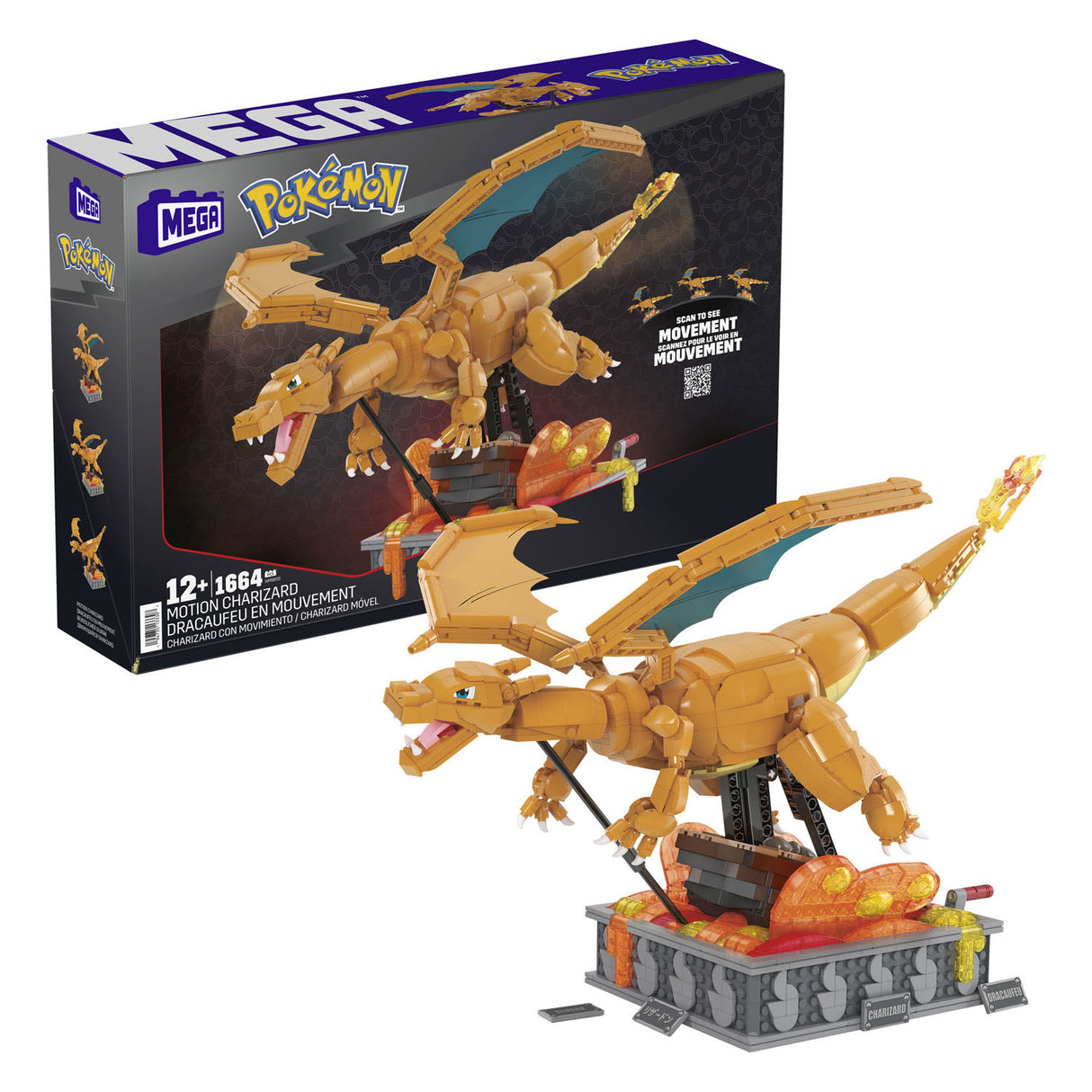 Mattel Mega Construx Bouwset Charizard