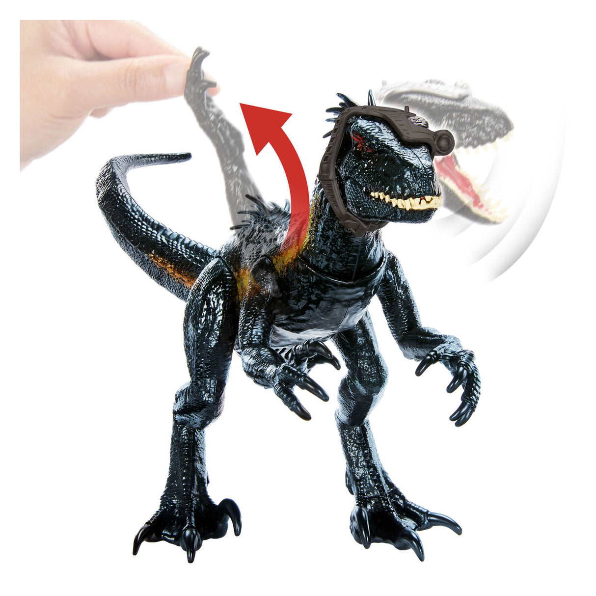 Mattel Jurassic World Track N Attack Indorraptor Speelfiguur