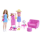 Mattel Fashionista Pop mit Kleidungsständer