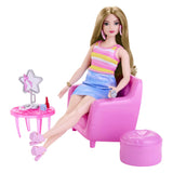 Mattel Fashionista pop med klesstativ