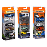 Matchbox set with 5 cars