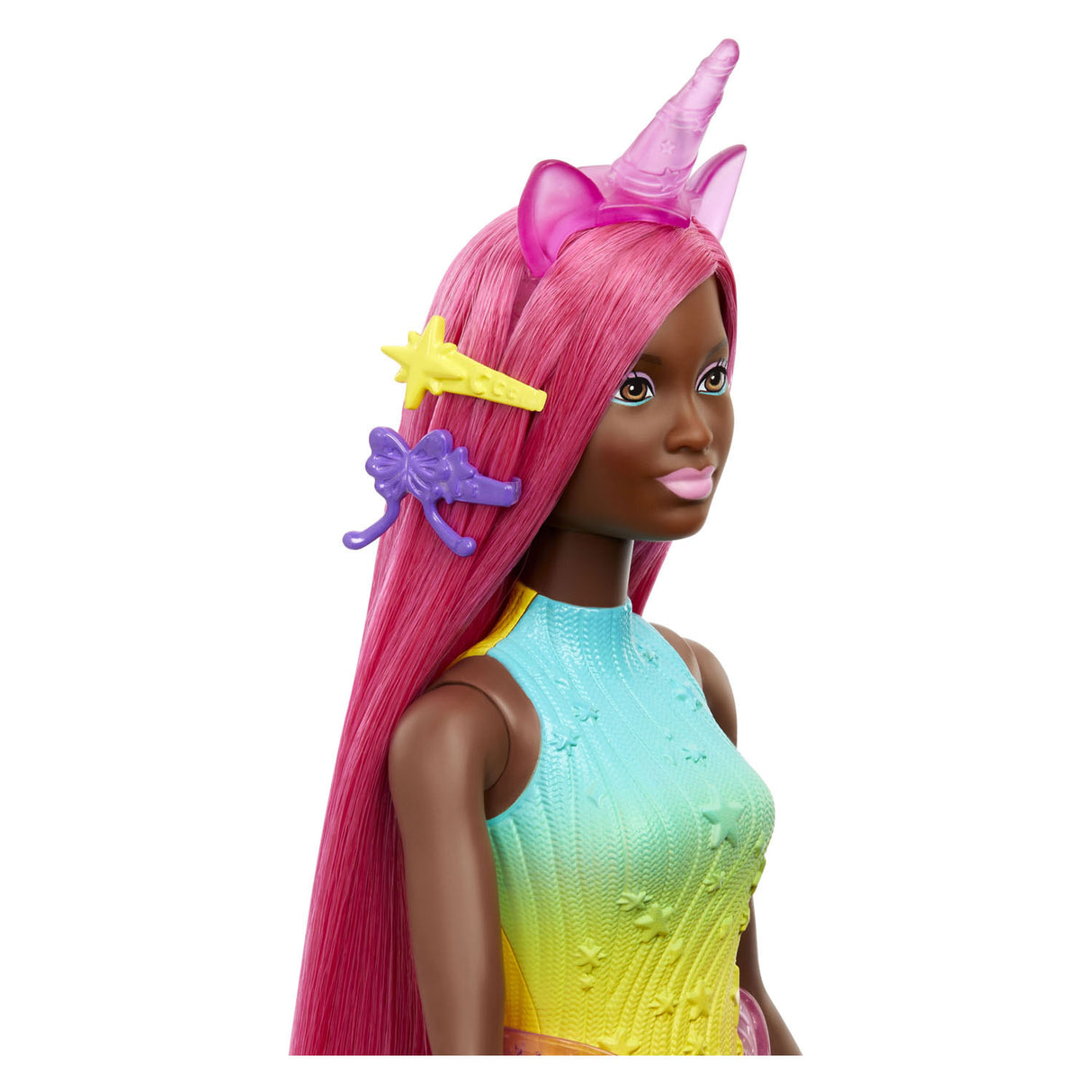 Mattel Fashion Doll Mermaid med langt hår rosa