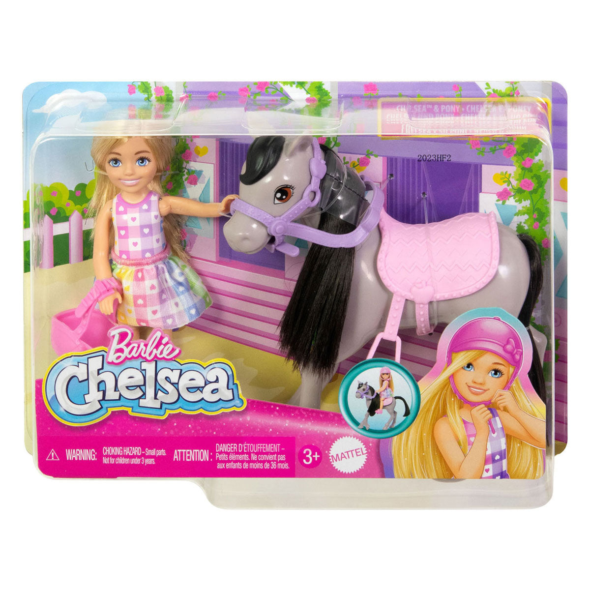 Mattel Family Friends Chelsea en Pony