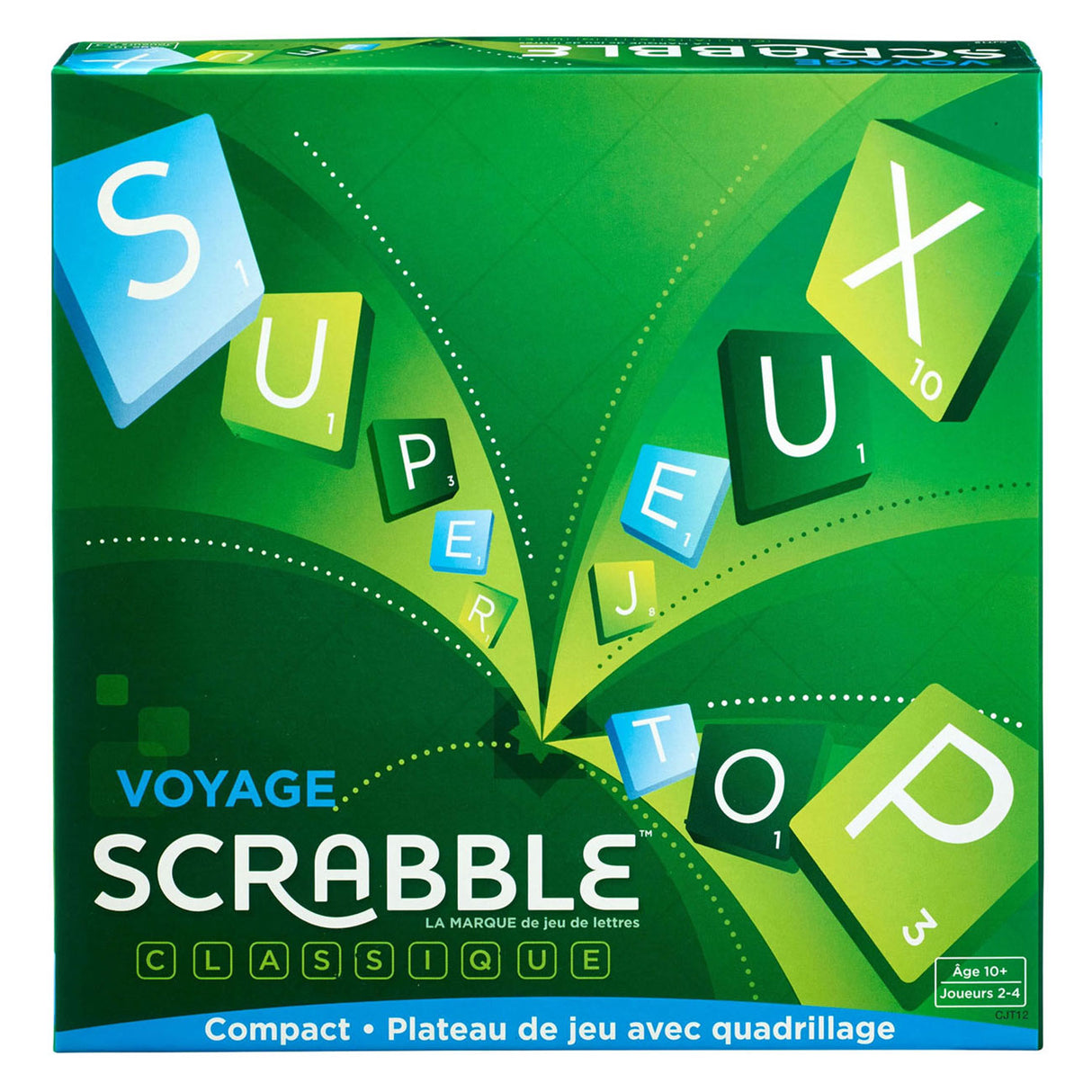 Mattel Scrabble Travel Travel Edition (français)