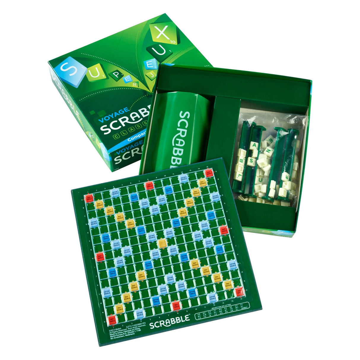 Mattel Scrabble Travel Travel Edition (French)