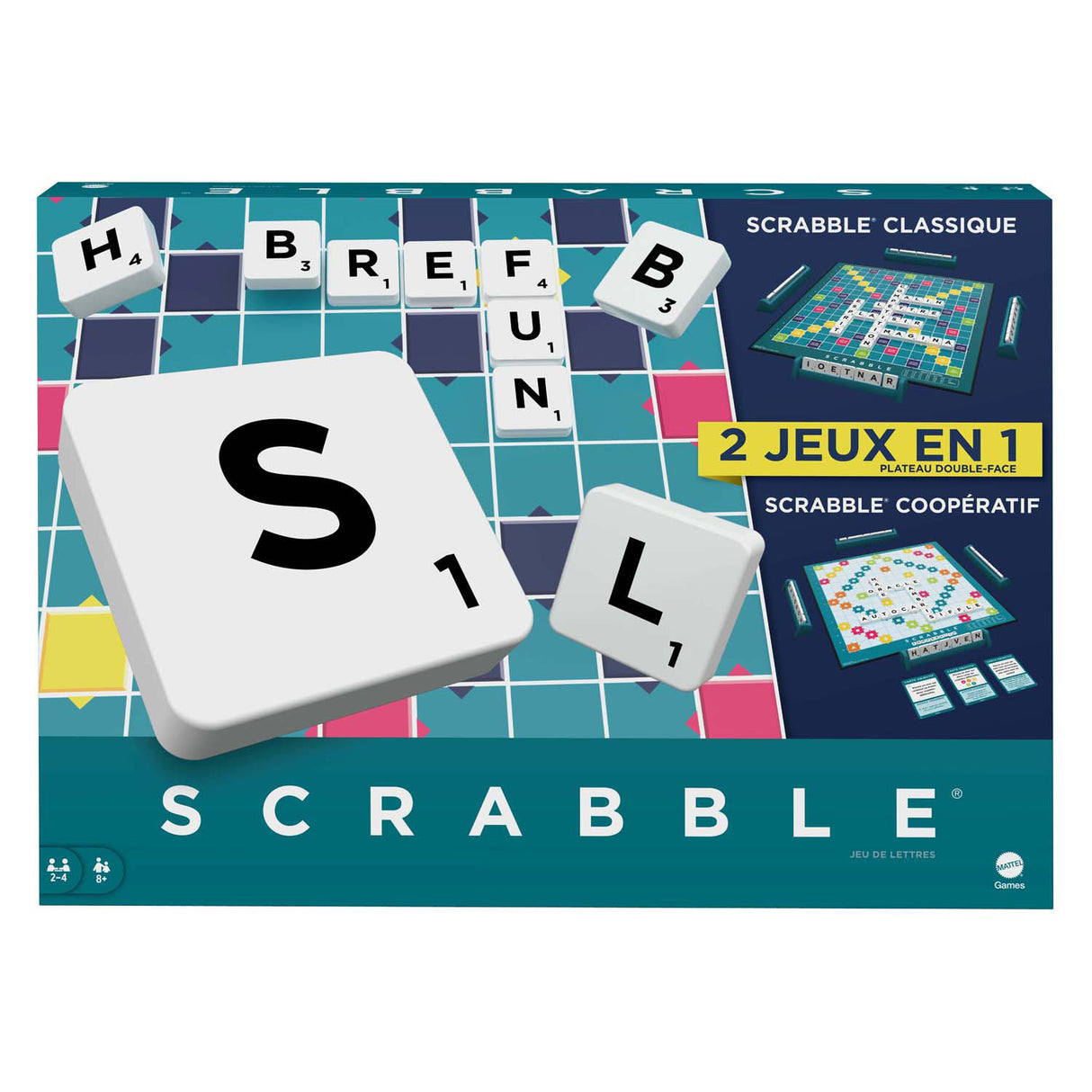 Jeu de société Mattel Scrabble français