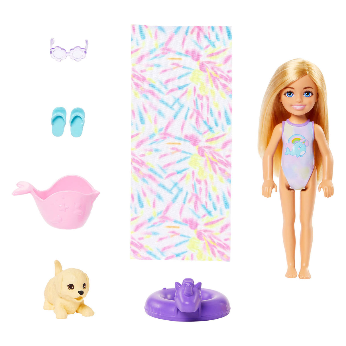 Snímek Mattel Barbie Chelsea Water Slide Play