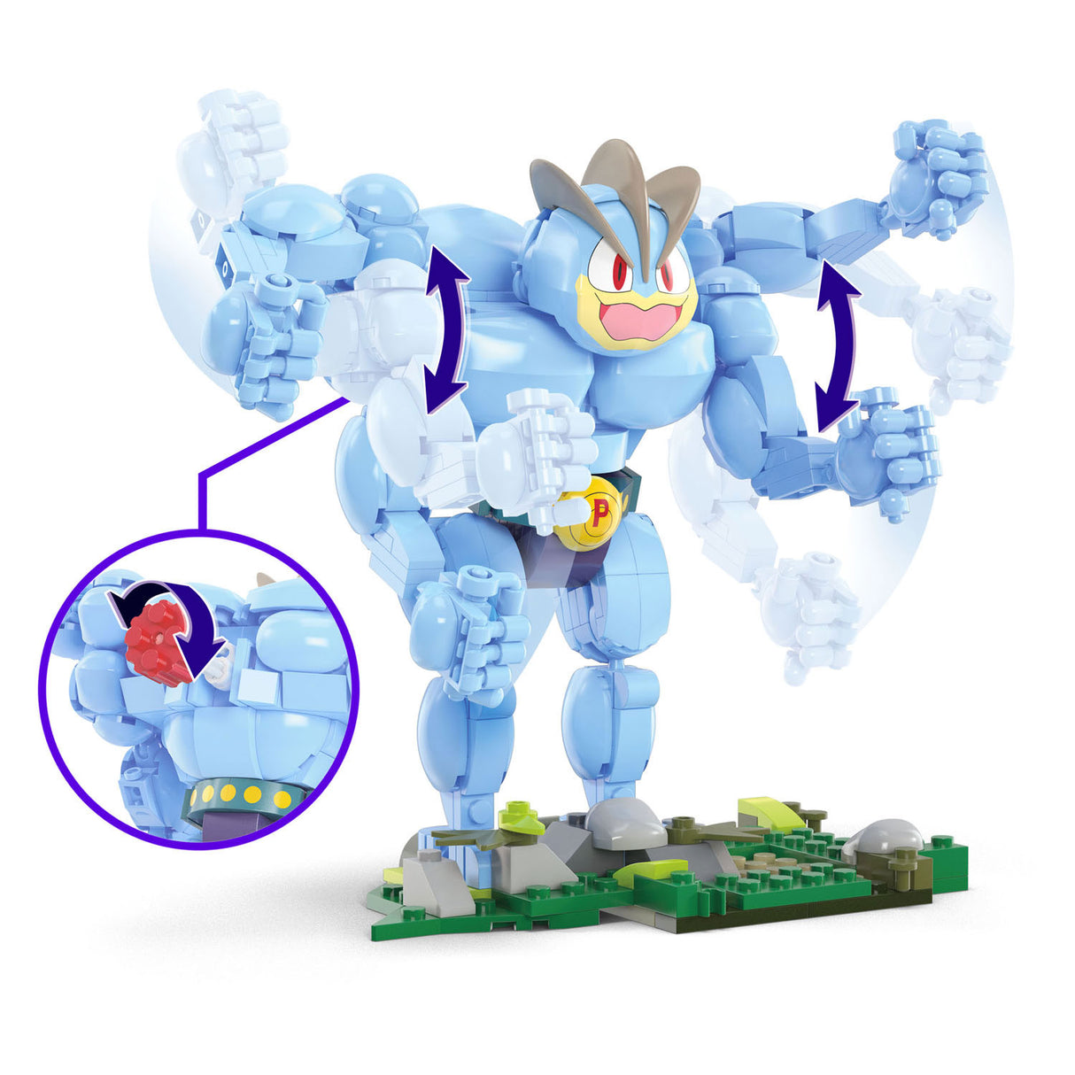 Mattel Mega Constux Machamp Bouwset, 399dlg.