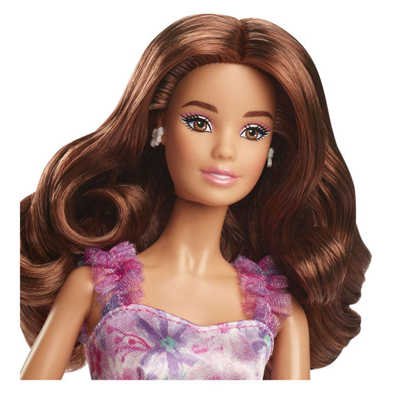 Mattel Signature Puppe mit blonden Haaren und Schwarz -Weiß -Abend