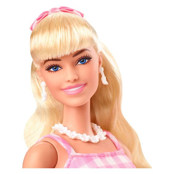 Mattel filmen rosa gingham klänning mode pop