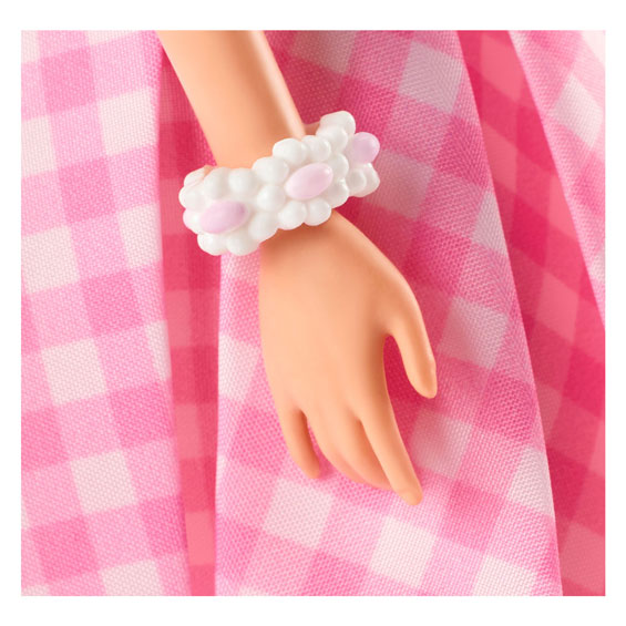 Mattel The Movie Pink Gingham Jurk Modepop