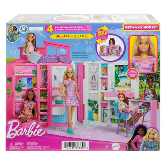 Mattel Holiday Home z modnim igranjem lutk