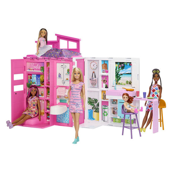 Mattel Holiday Home z modnim igranjem lutk