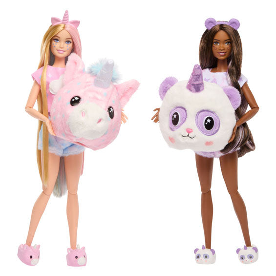 Mattel Cutie Reveal Modepop Slaapfeest