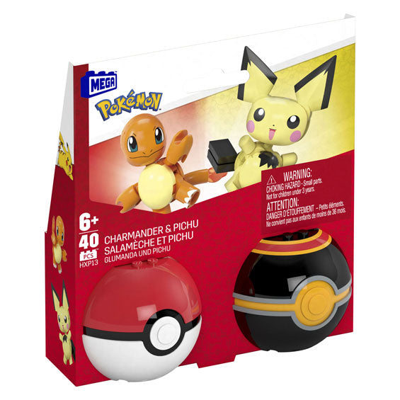 Mattel Pok Eacute; Mon Mega Charmander and Pichu