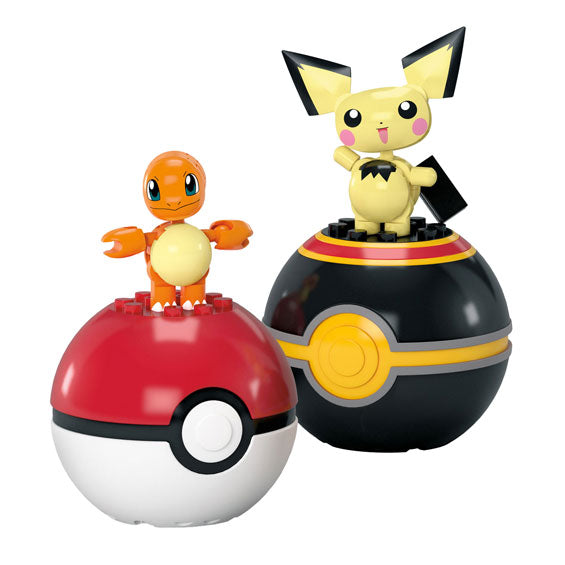 Mattel Pok Eacute; Mon Mega Charmander and Pichu