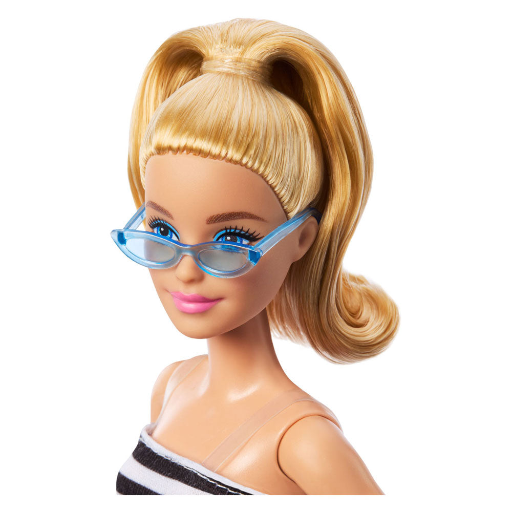 Mattel Fashionistas Pop #213, Blond Met Gestreepte Top, R