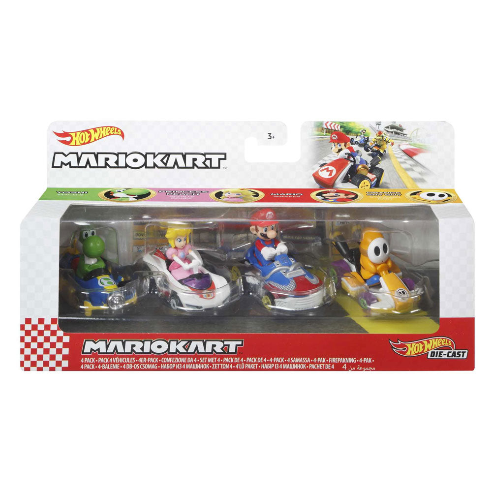 Hot Wheels Mario Kart, 4st.