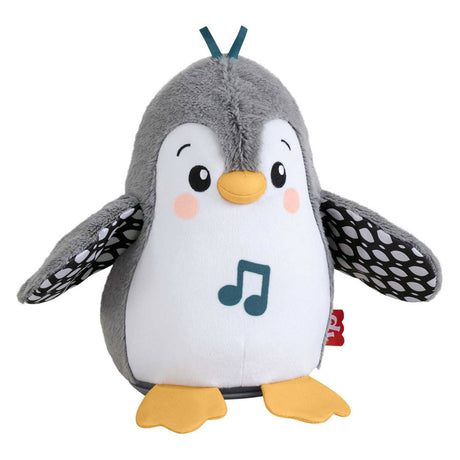 Tučňák s chlopní Fisher-price - 20 cm vysoký - interaktivní plyšová hračka