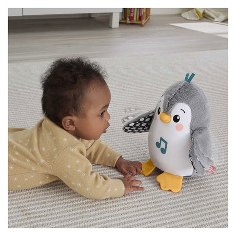 Tučňák s chlopní Fisher-price - 20 cm vysoký - interaktivní plyšová hračka