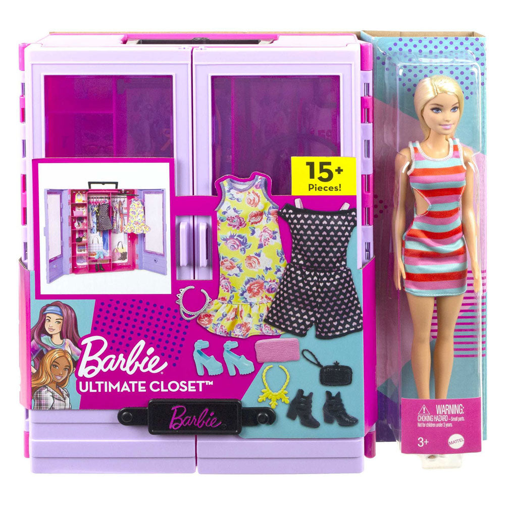 Mattel Fashion Pop Ultimate Cabinet Playing Set