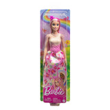 Mattel Koninklijke pop met roze en blond haar, rok met vl