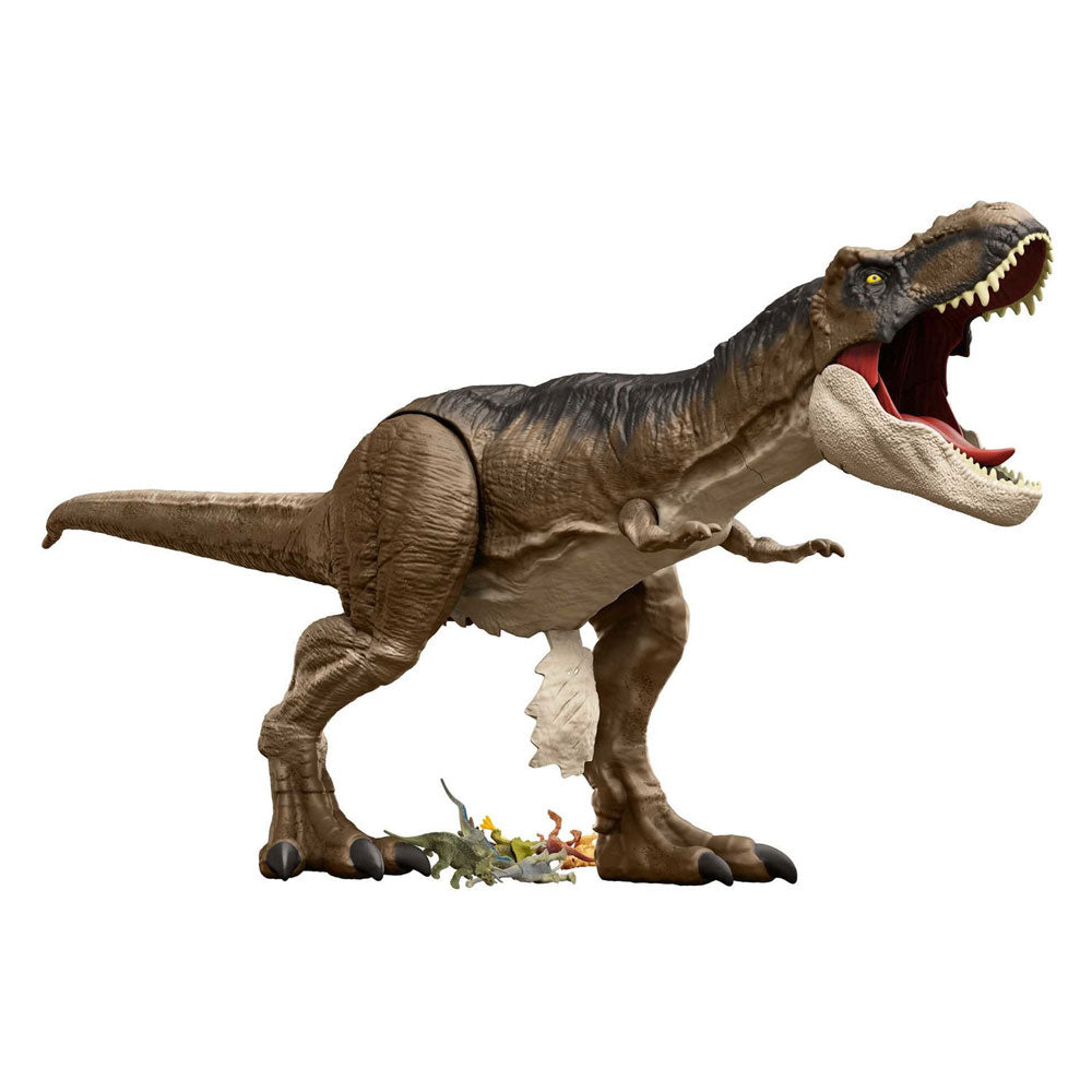 Mattel Jurassic World Dominion Super Colossal T-Rex Dinosaurus Spela figur