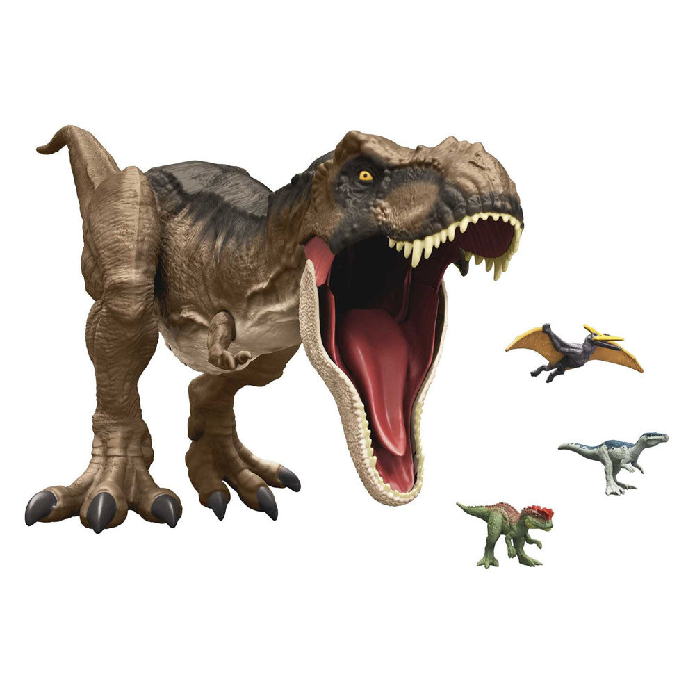 Mattel Jurassic World Dominion Super Colossal T-Rex Dinosaurus playing figure