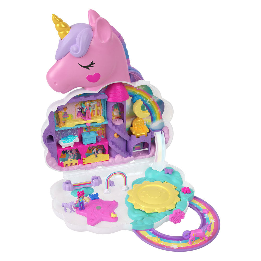 Mattel polly Pocket Salon vum Regenboog Unicorn Play Set