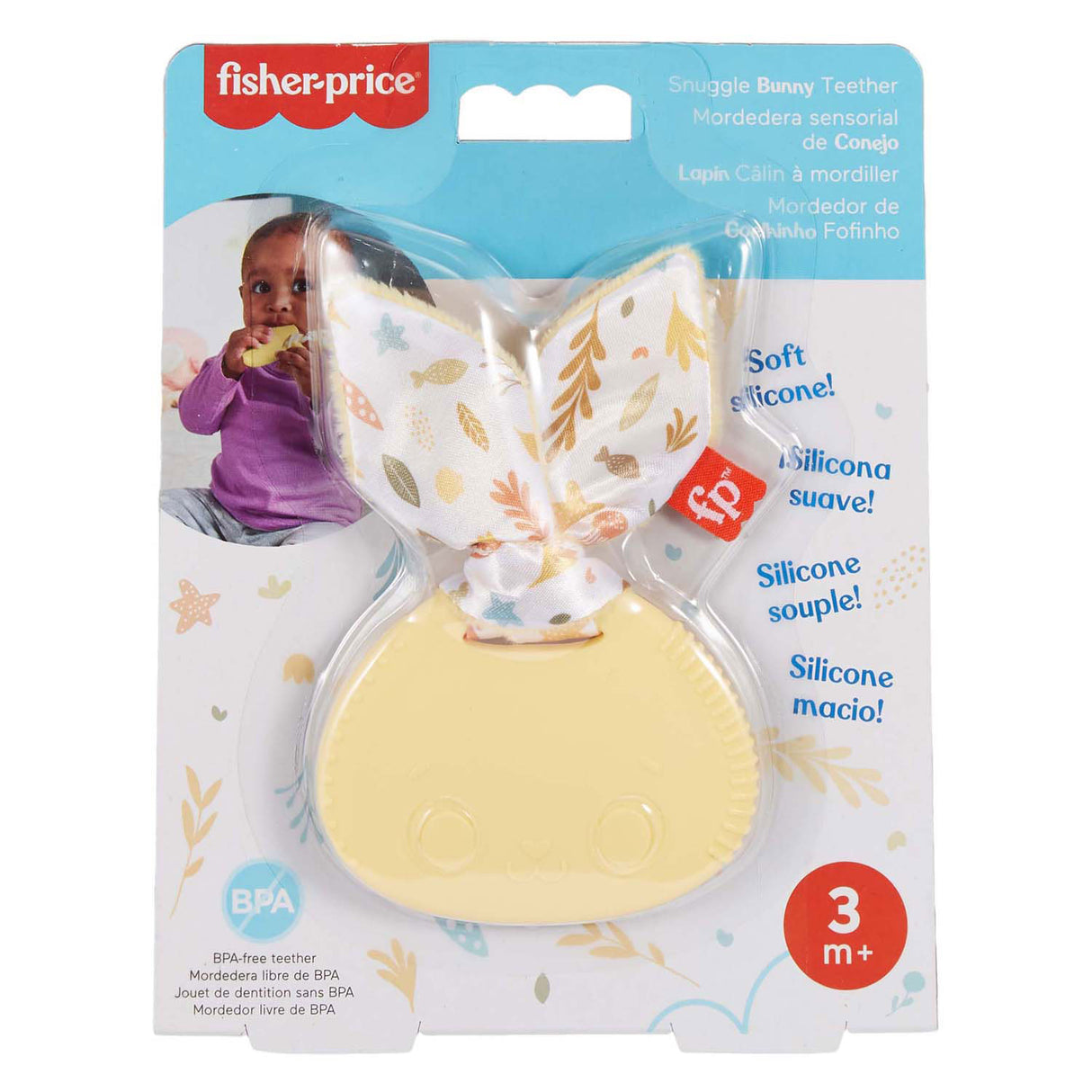 Fisher price bite rattle rabbit
