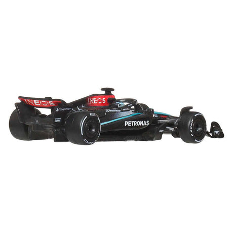 Hot Wheels George Russell Mercedes-Benz Fórmula 1 carro de corrida 1:64
