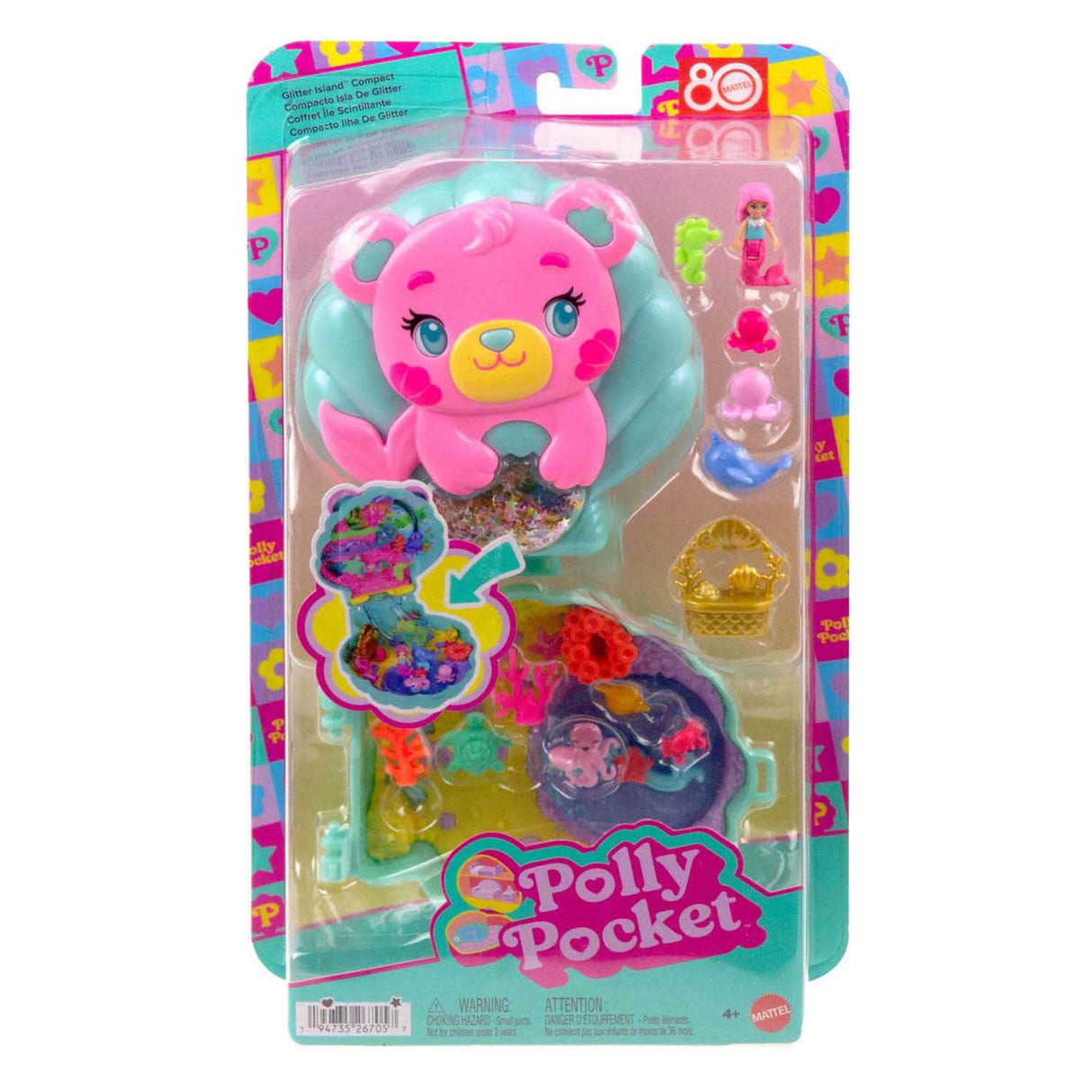 Mattel polly pocket glitter island
