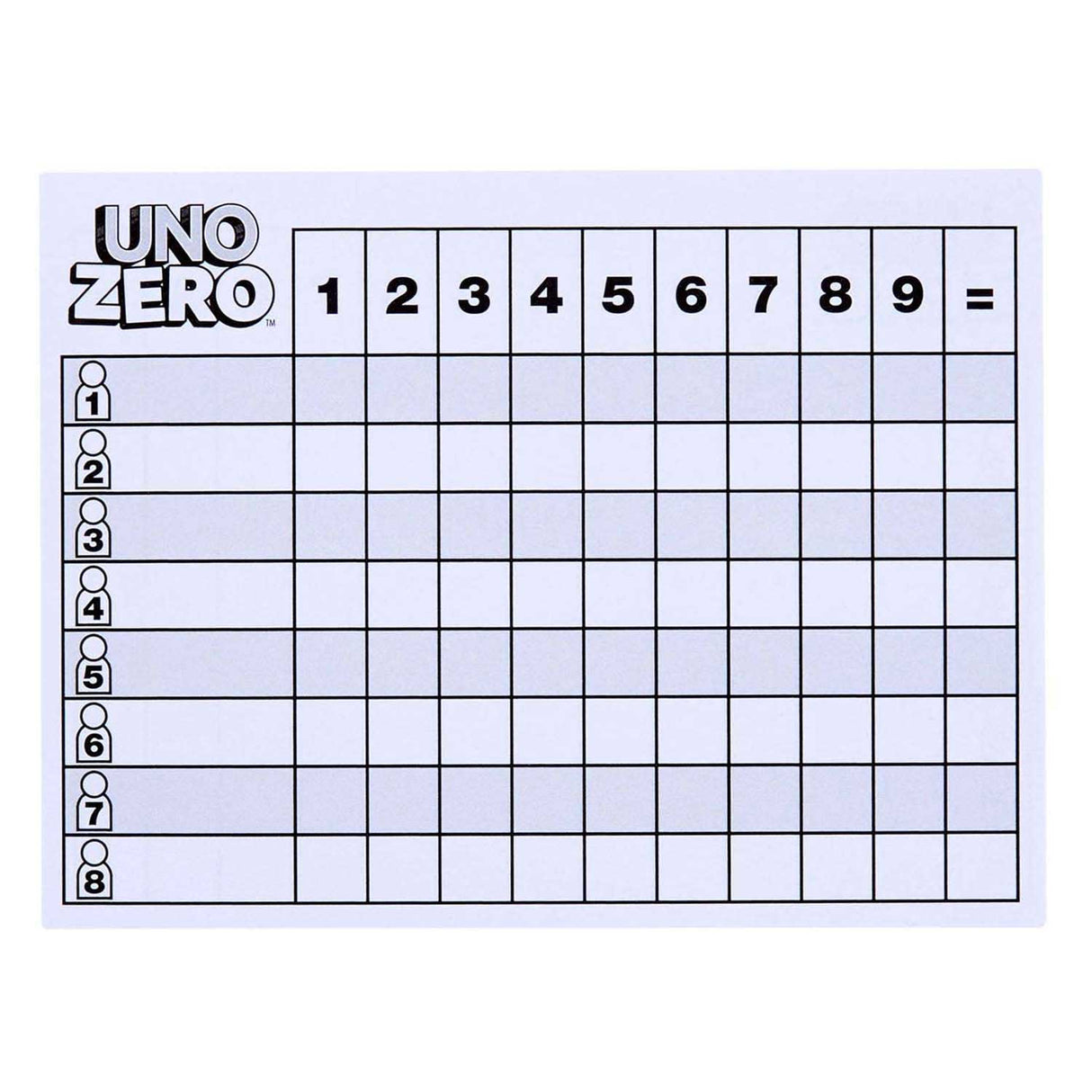 Jogo de cartas Mattel uno zero