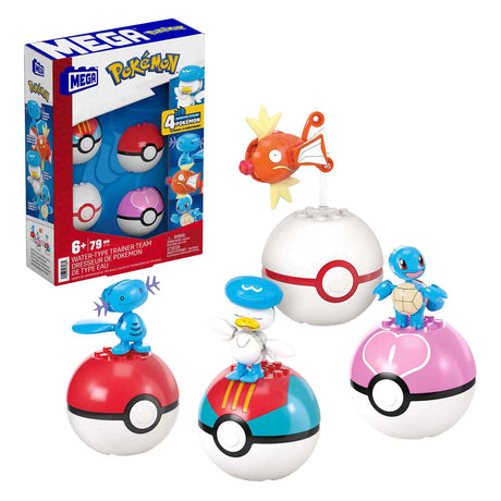 Stavebnica Mega Bloks Mega Construct Pokémon - Magikarp, Shellder a Quaxly