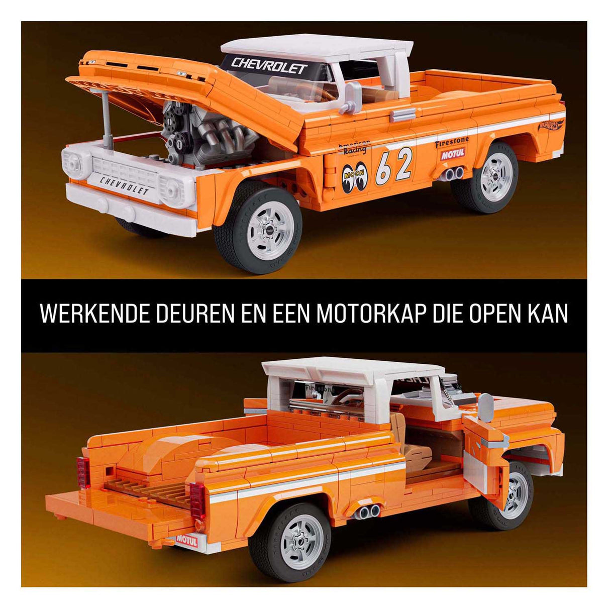 Hot wheels mega elite serijos chevy
