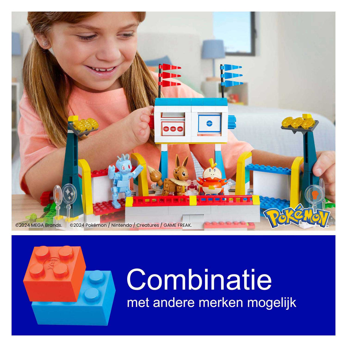 Mattel Mega Construct Pokémon Building Set - Training Stadium
