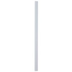 Slide binders durable A4 white rounded corners capacity 3 mm