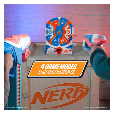 Hasbro nerf bullseye elektroninio taikinio šerdies judantis šaudymo taikinys