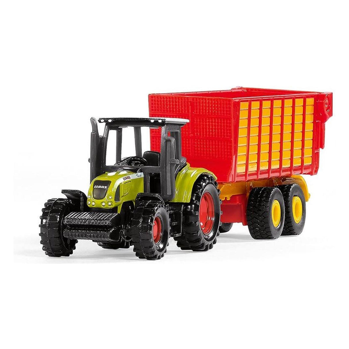 Tracteur Claas Siku 1650 avec Silagewagen 1:72