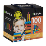 Bblocks building planks color, 100 pcs.