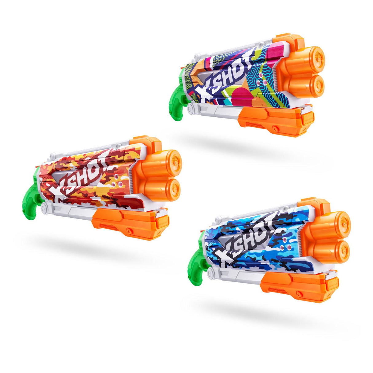 Zuru X-Shot Water Gun Fast Fill Skins Pump Action, 500ml