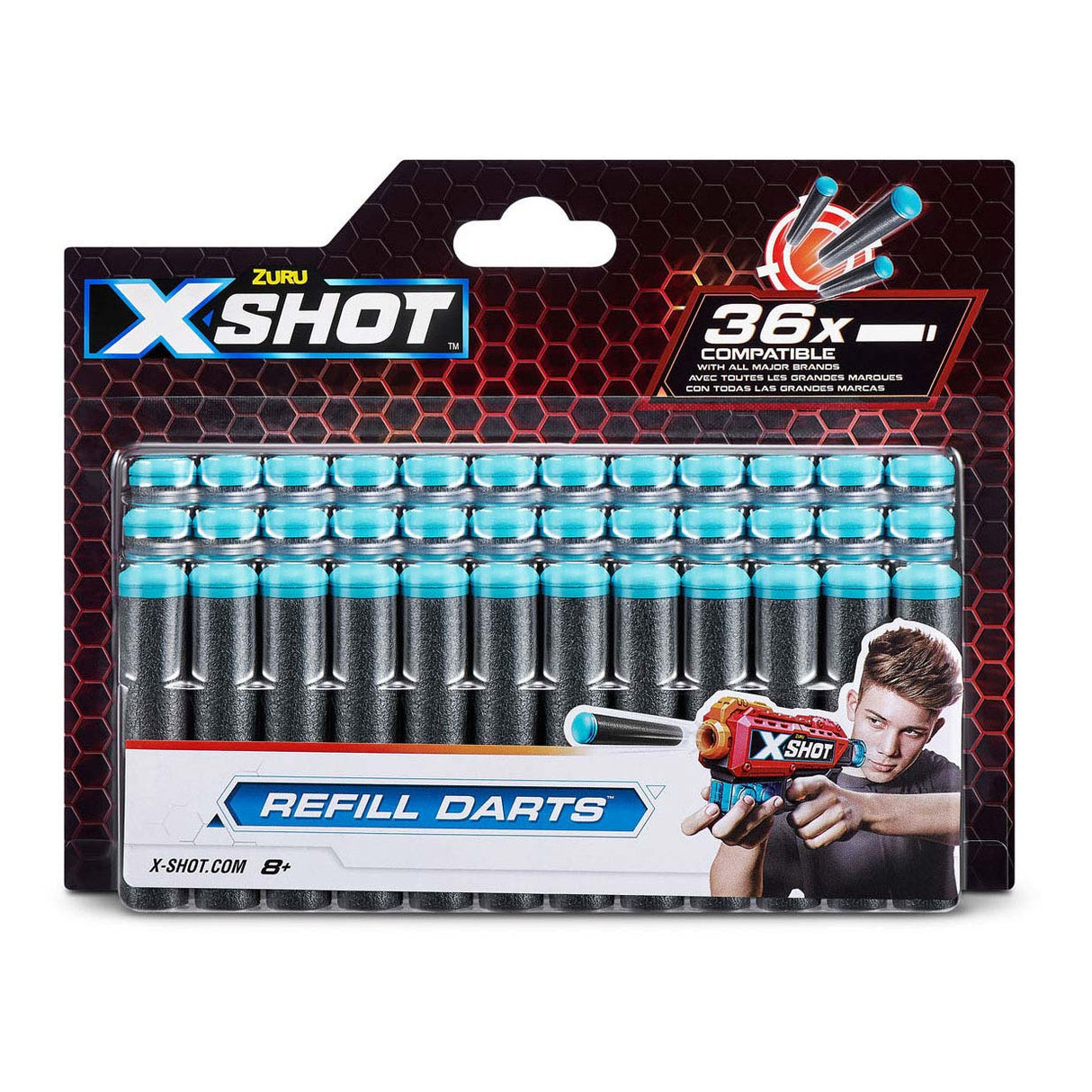 Zuru x-shot recharge 36 fléchettes