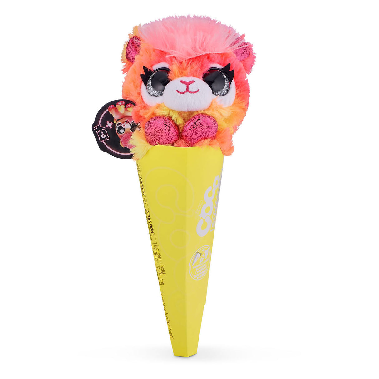 Coco Surprise Ice Horn med Hug Neon