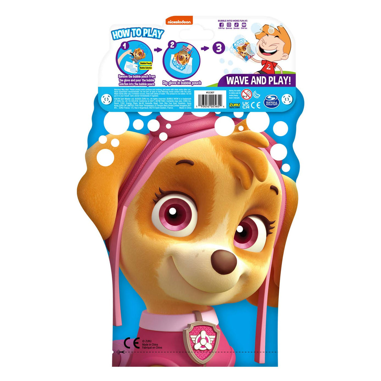 Zuru Paw Patrol Bubble Boldder Glove