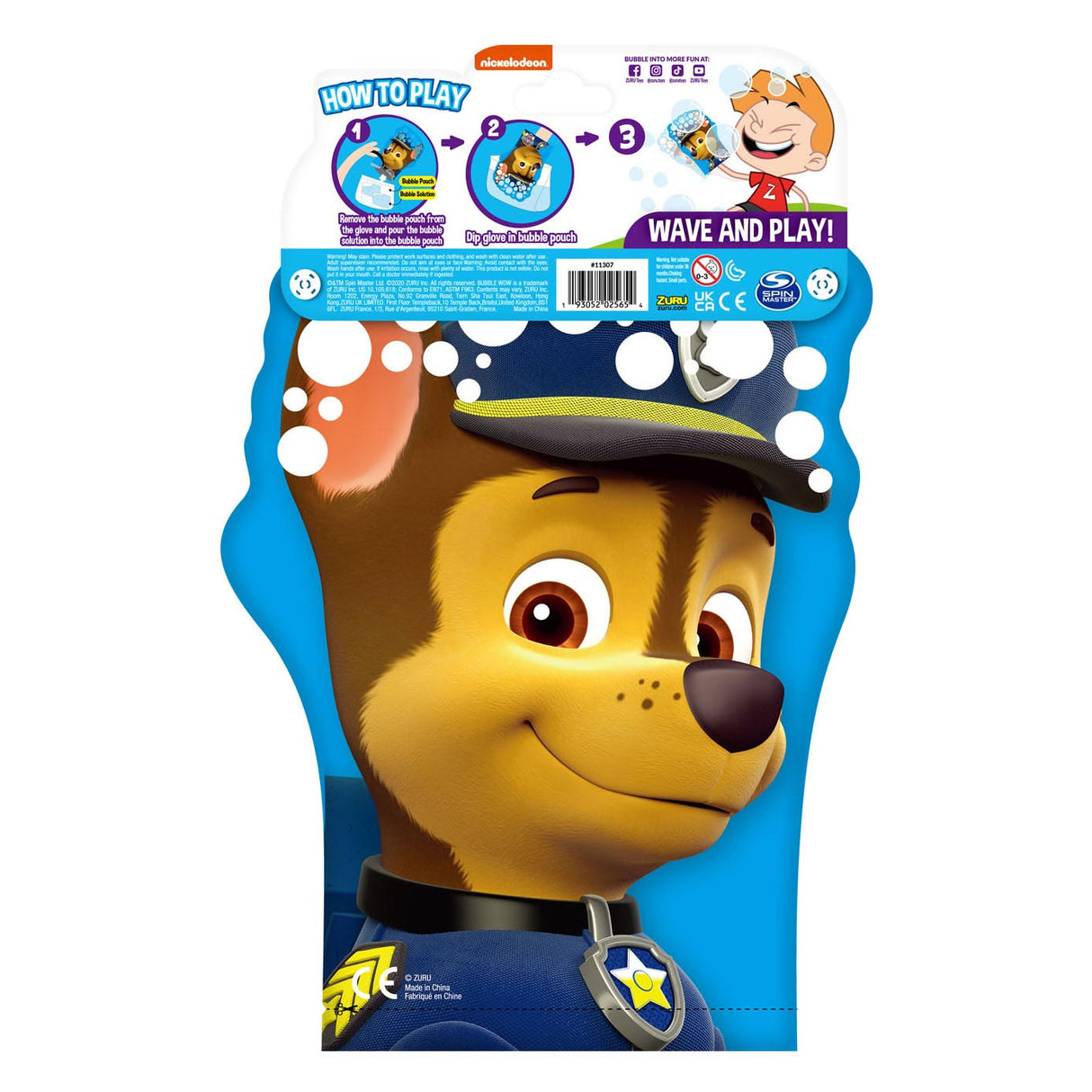 Zuru Paw Patrol Bubble Boldder Glove